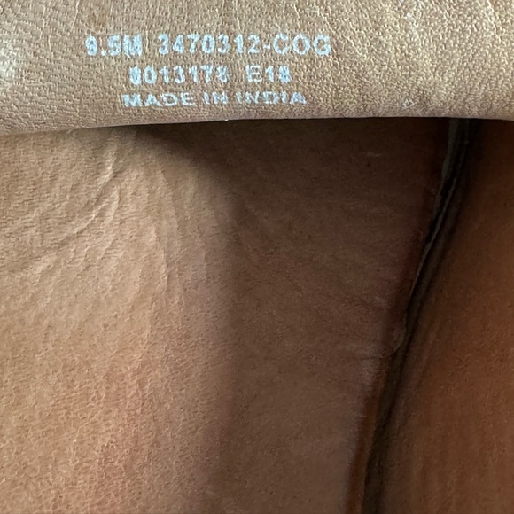 Frye Size 9.5 Sedona Brown Leather Loafers - Picture 7 of 8